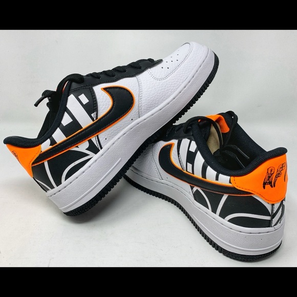 New Nike Air Force 1 LV8 GS 820438109 White/Black - Picture 6 of 9